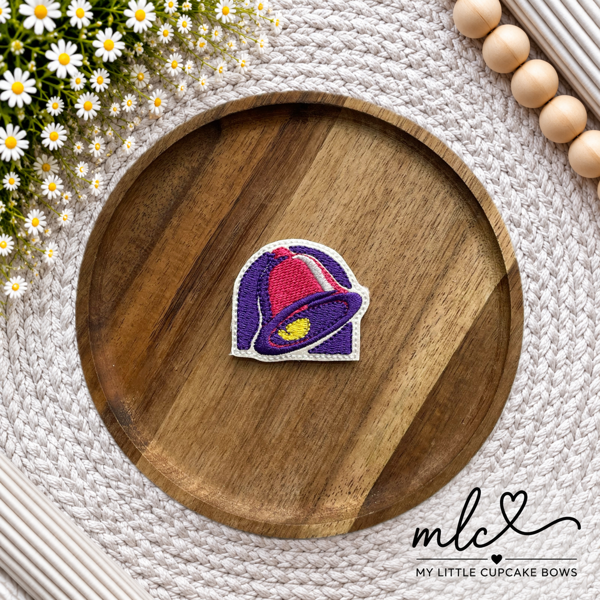 Taco Bell Feltie Clip