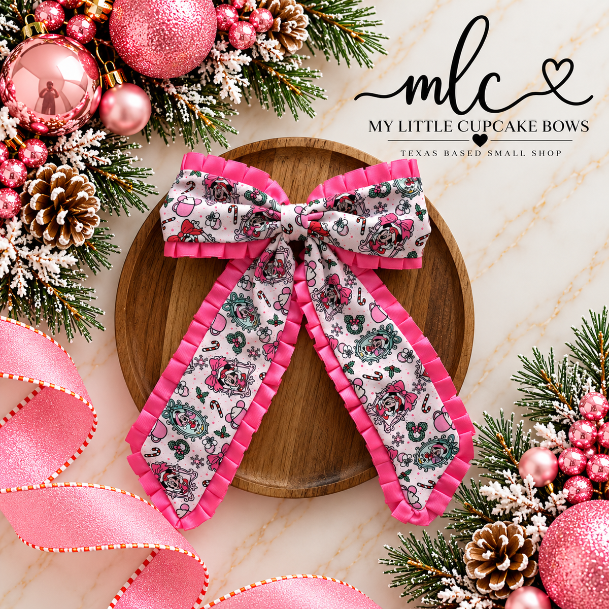 Minnie Pinkmas Ruffle Long Tail