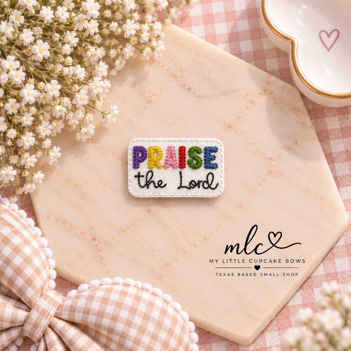 Praise the Lord Feltie Clip