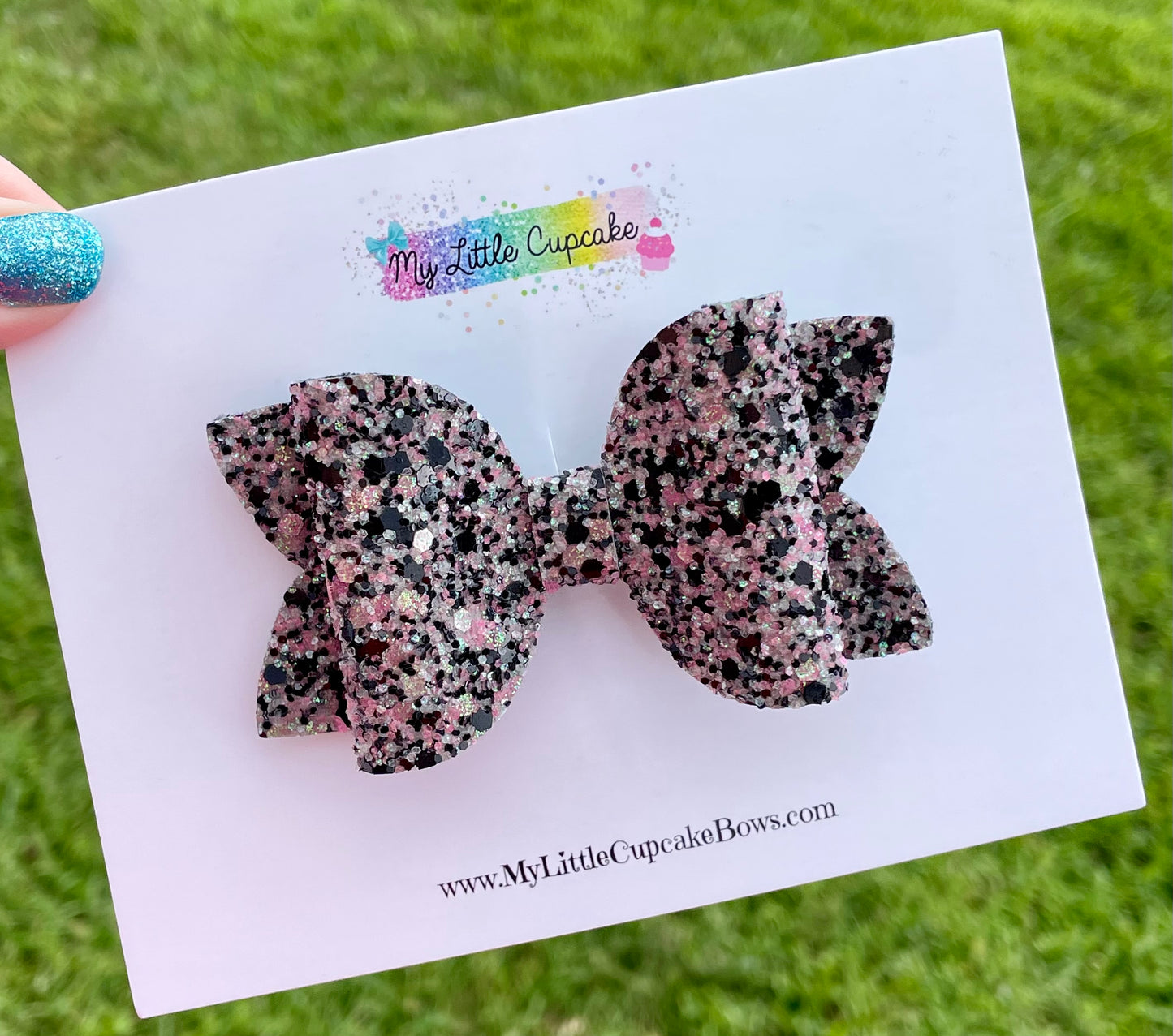 Light Pink & Midnight Shimmer 3.5in Beauty