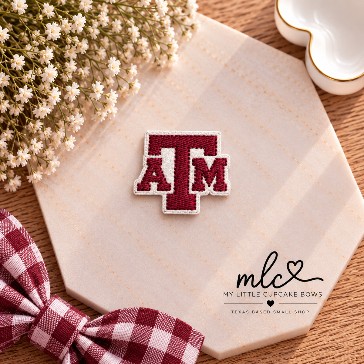 Texas A & M Feltie Clip