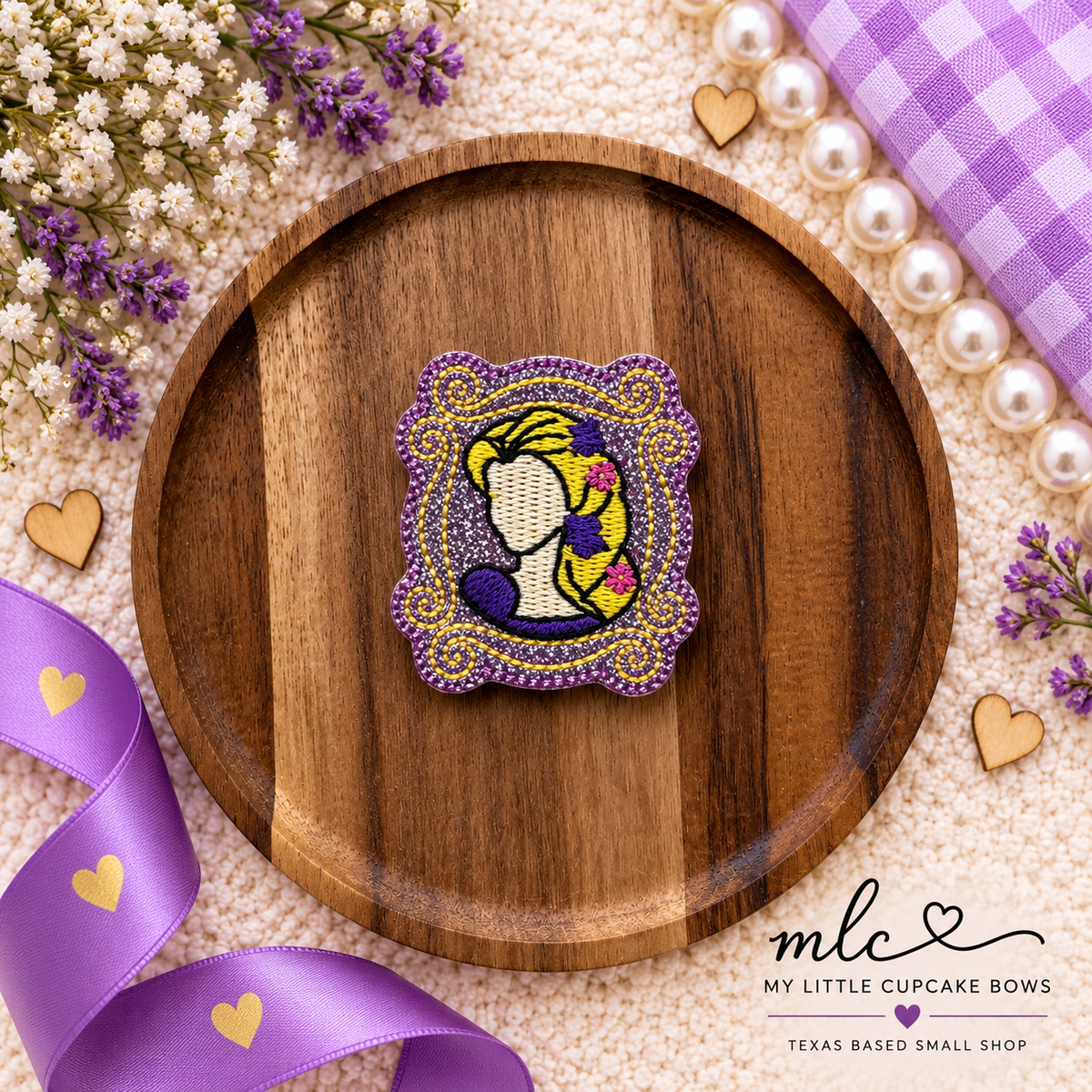Rupunzel Frame Feltie Clip
