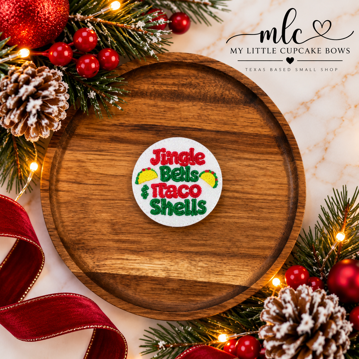 Jingle Tacos Feltie Clip
