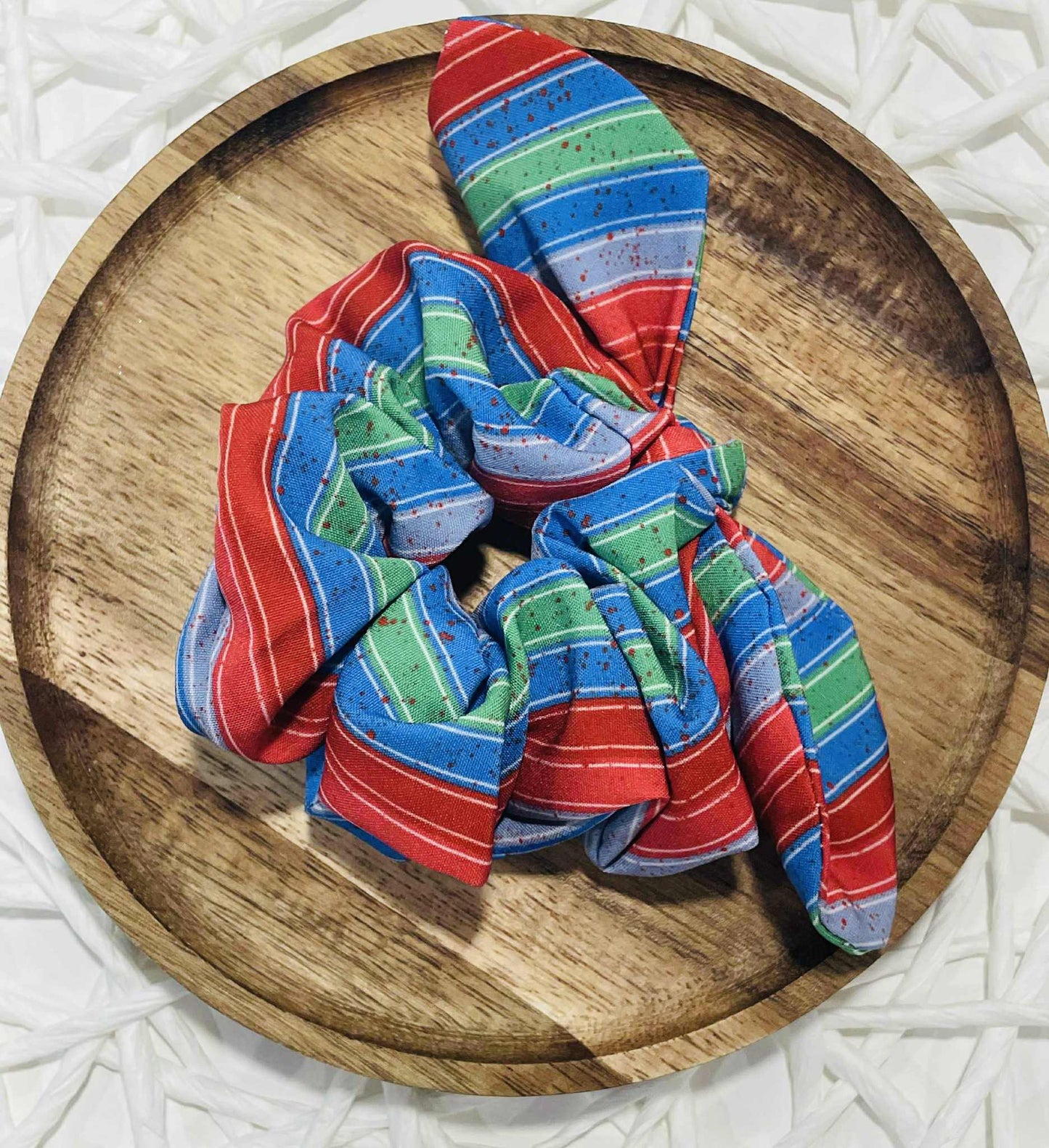 Chucky Stripes Scrunchie