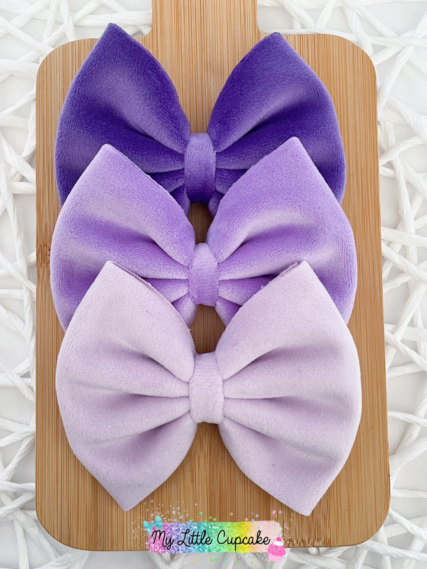 Lavender Plushy Velvet Fabric