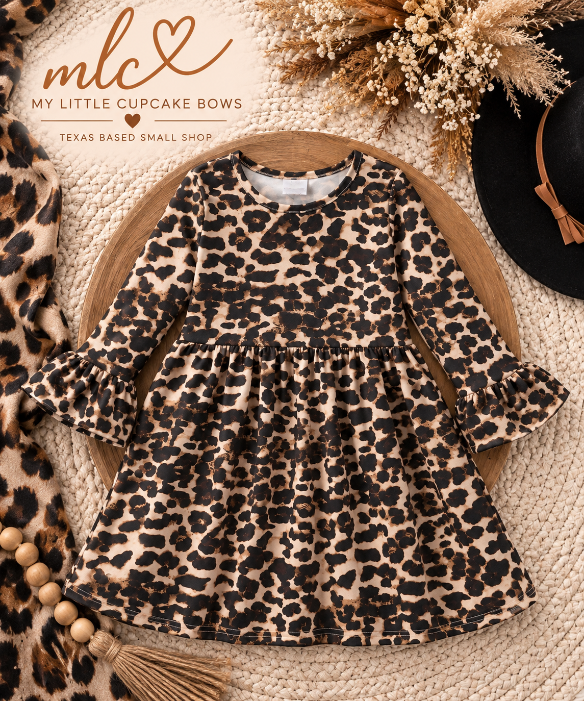 Leopard Ruffle Dress