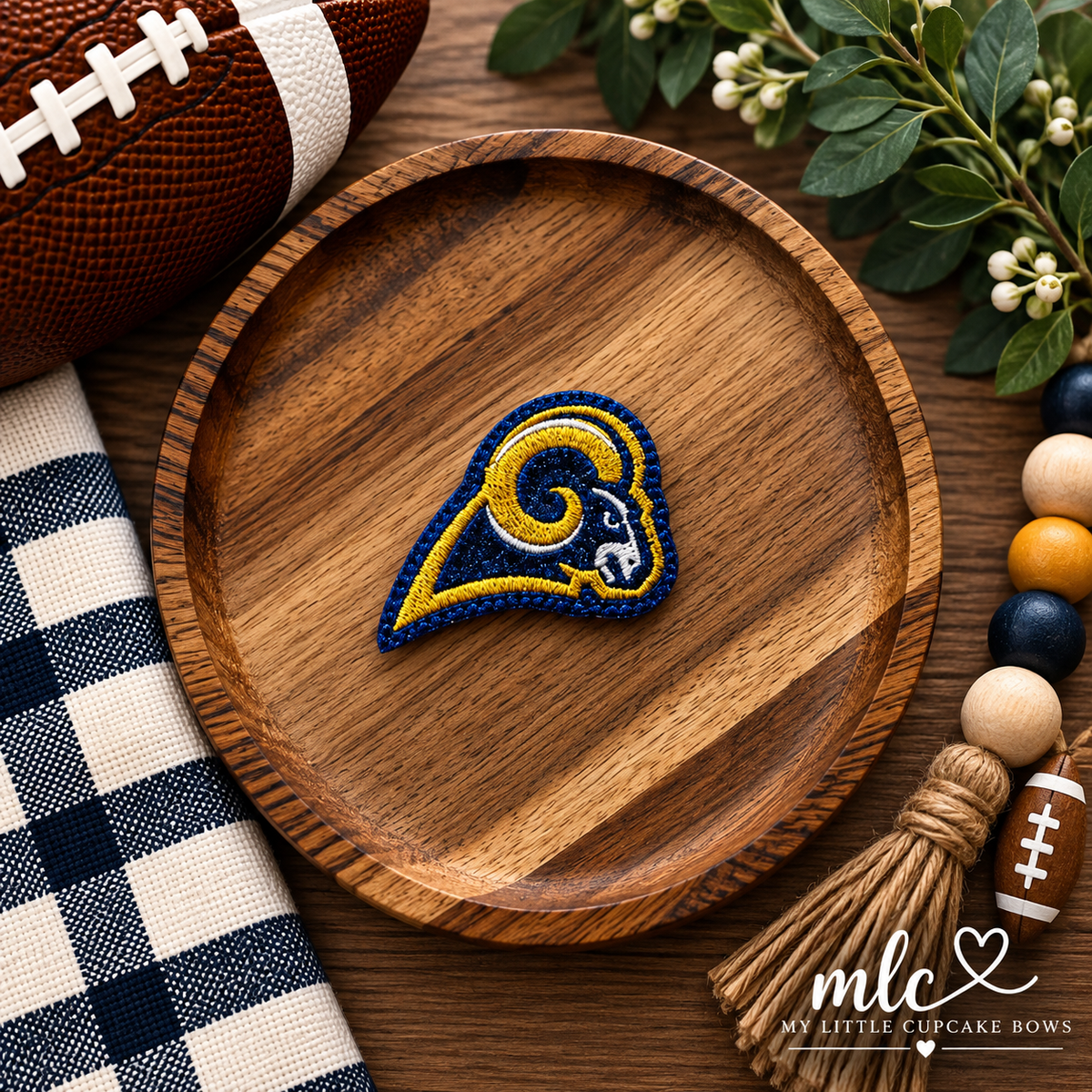 Rams Feltie Clip