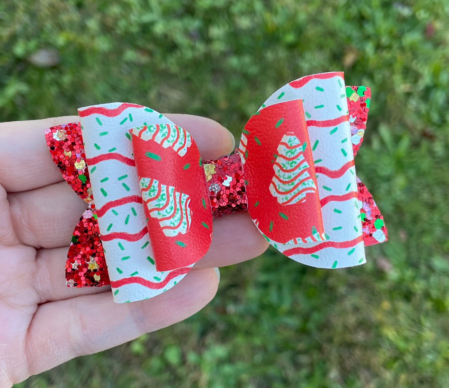 Christmas Tree Cakes 3.5in Double Beauty