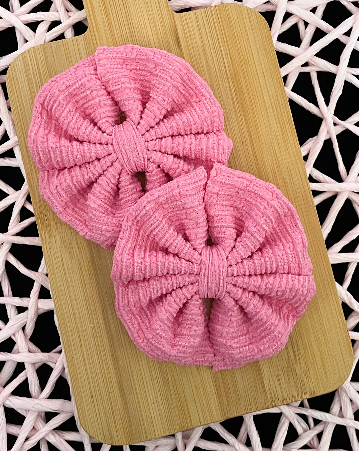 Pink Rose Stretch Fabric