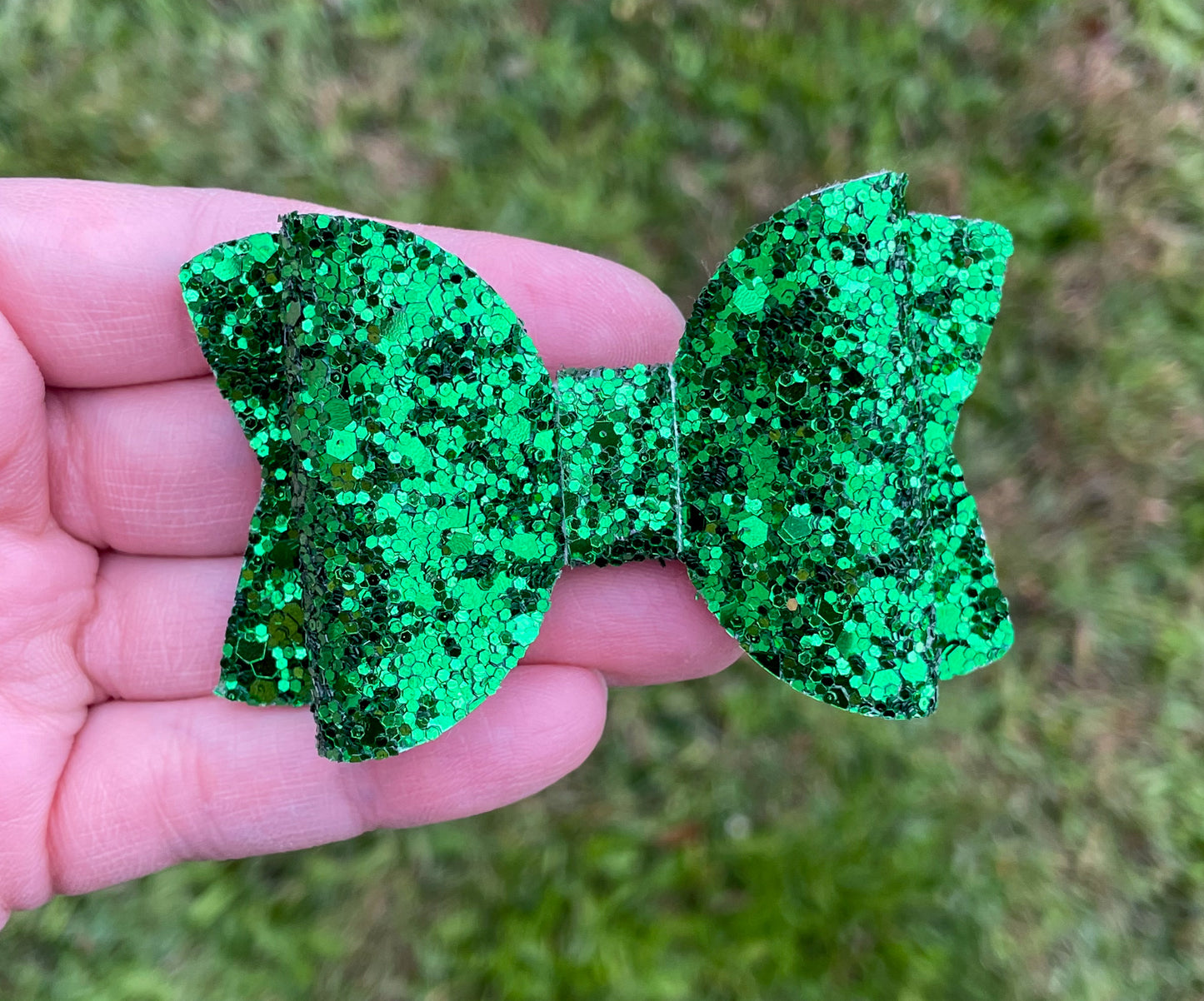 Emerald Green Glitter 3in Original