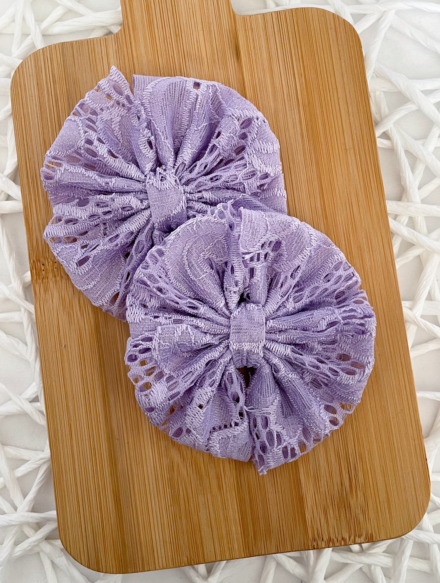 Lilac Lace Fabric