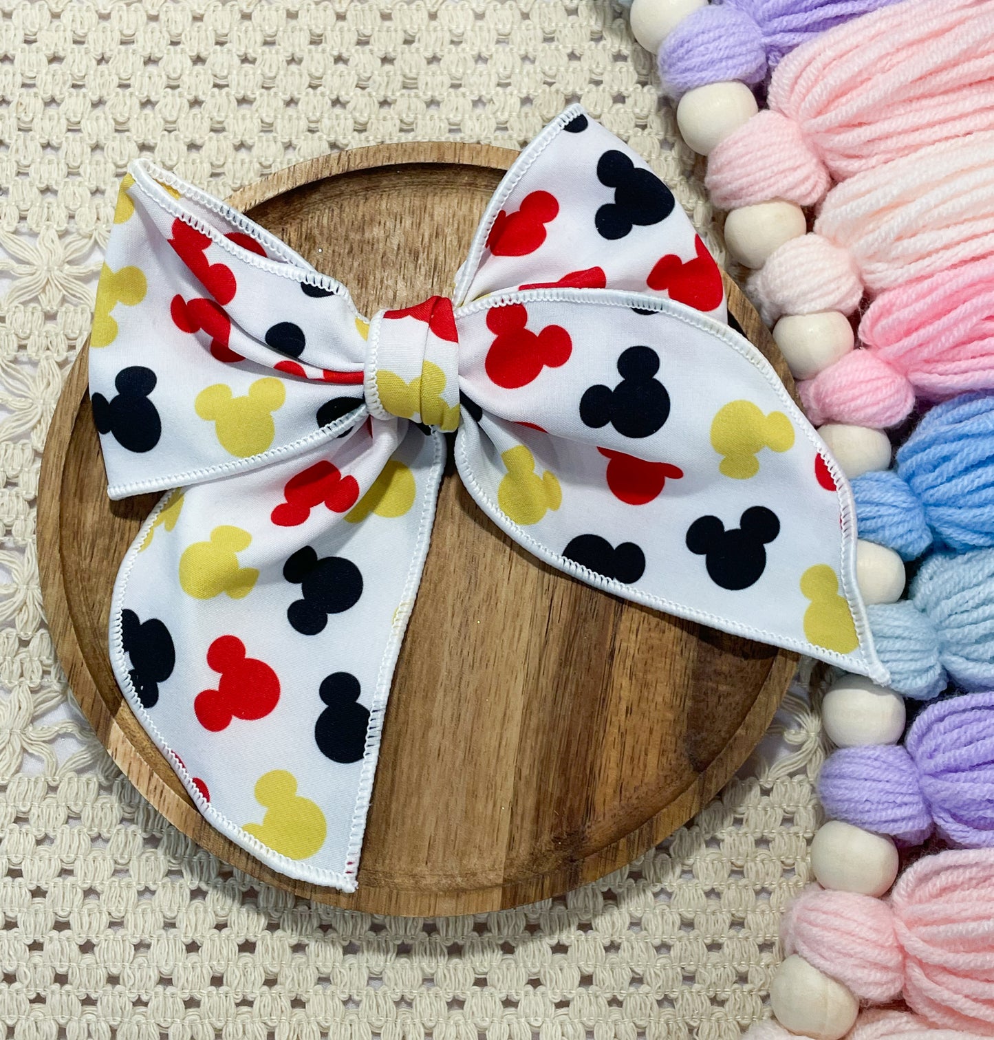 Mouse Heads 4.5in Serged