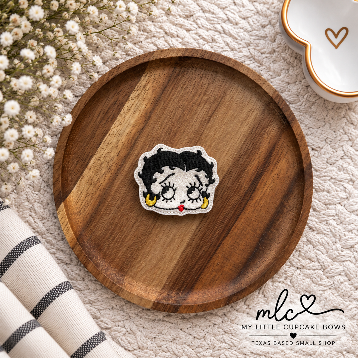 Betty Boop Feltie Clip