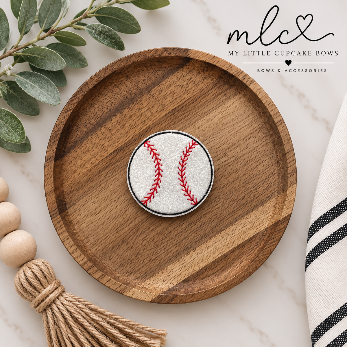 Baseball Feltie Clip