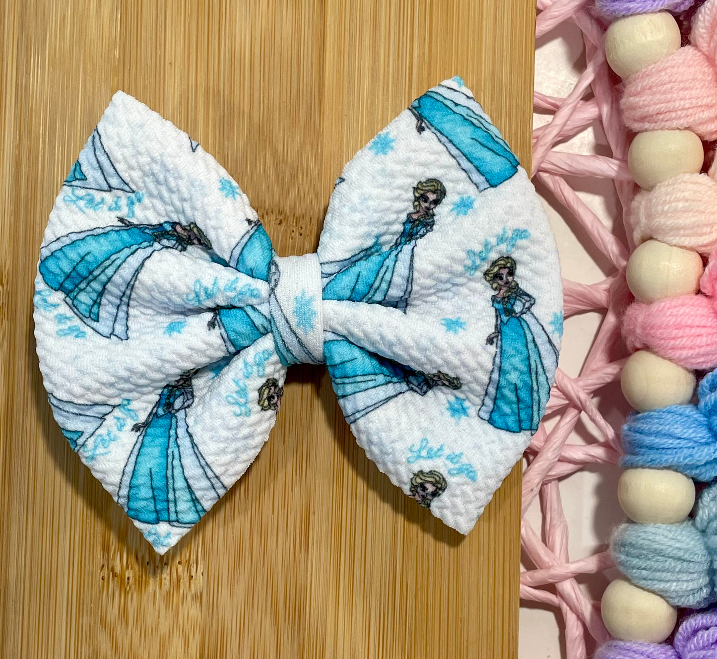 Elsa Fabric Bow