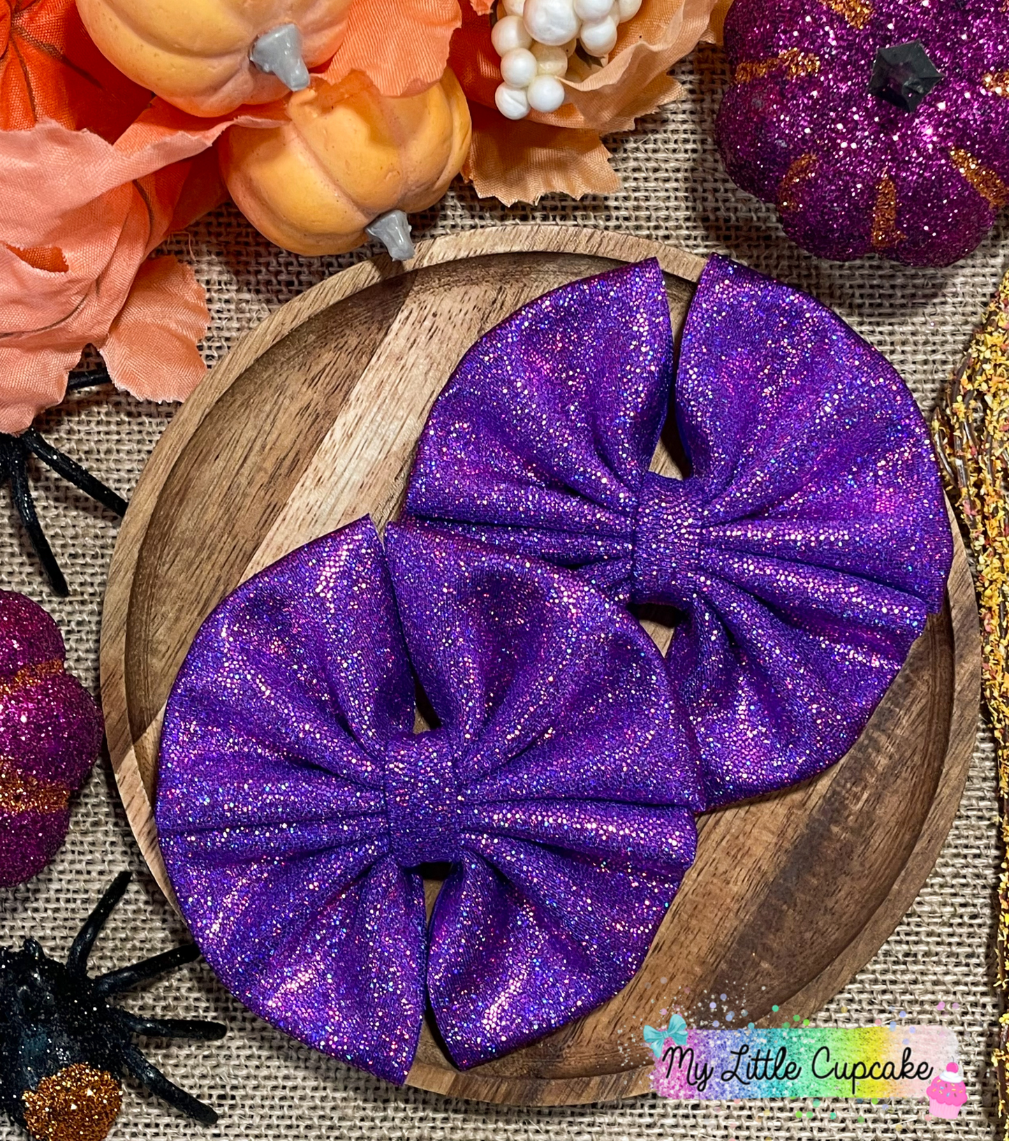 Purple Holo Fabric