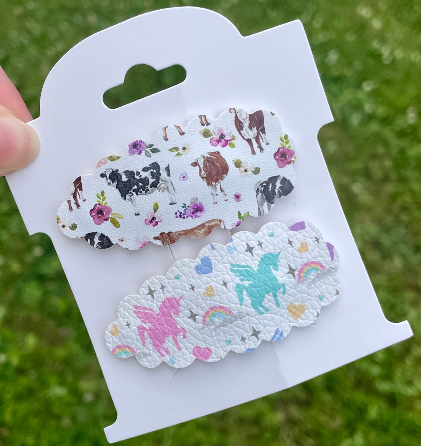 Cows & Unicorns Snap Clips