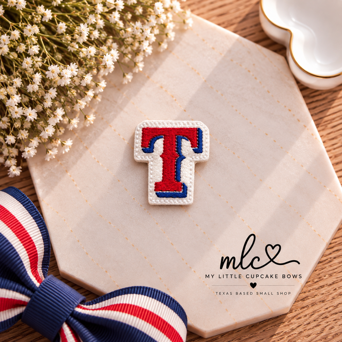 Texas Titans Feltie Clip