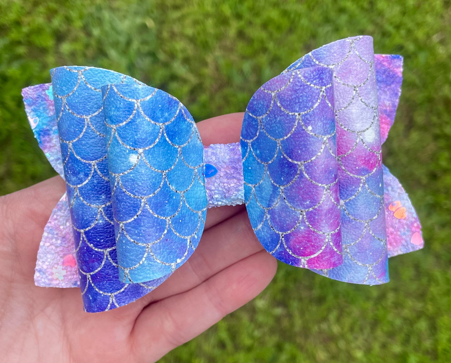 Galaxy Watercolor Mermaid 5in Double Stack