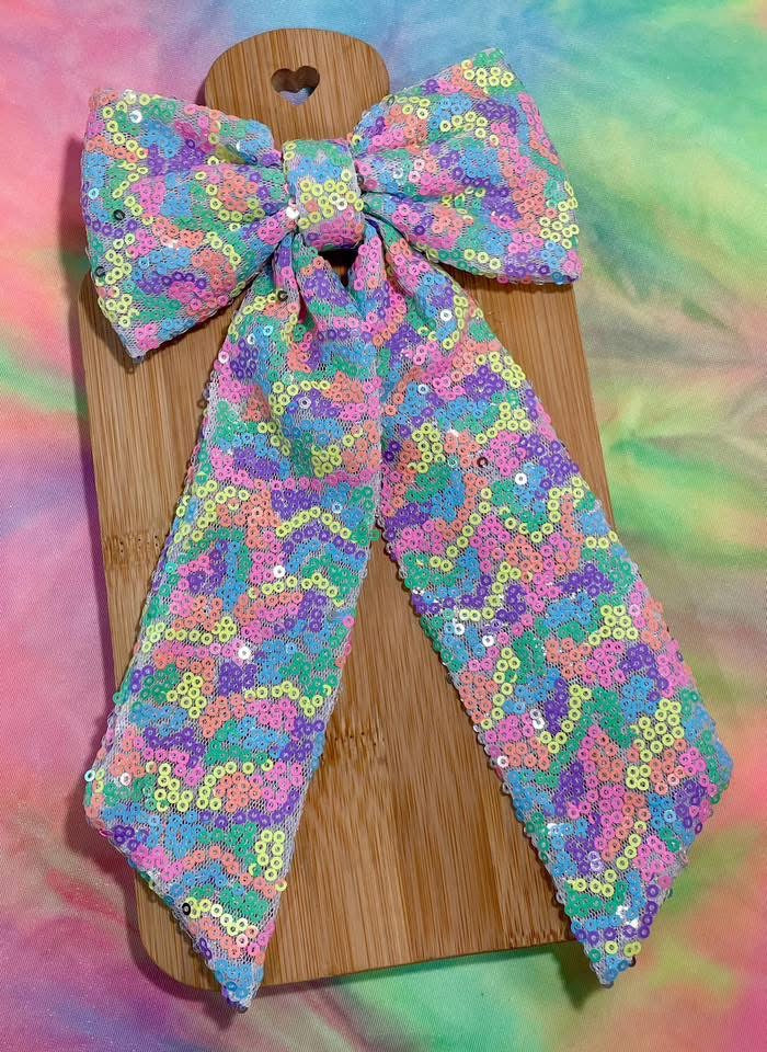 Summer Sequin Extra Long Tail