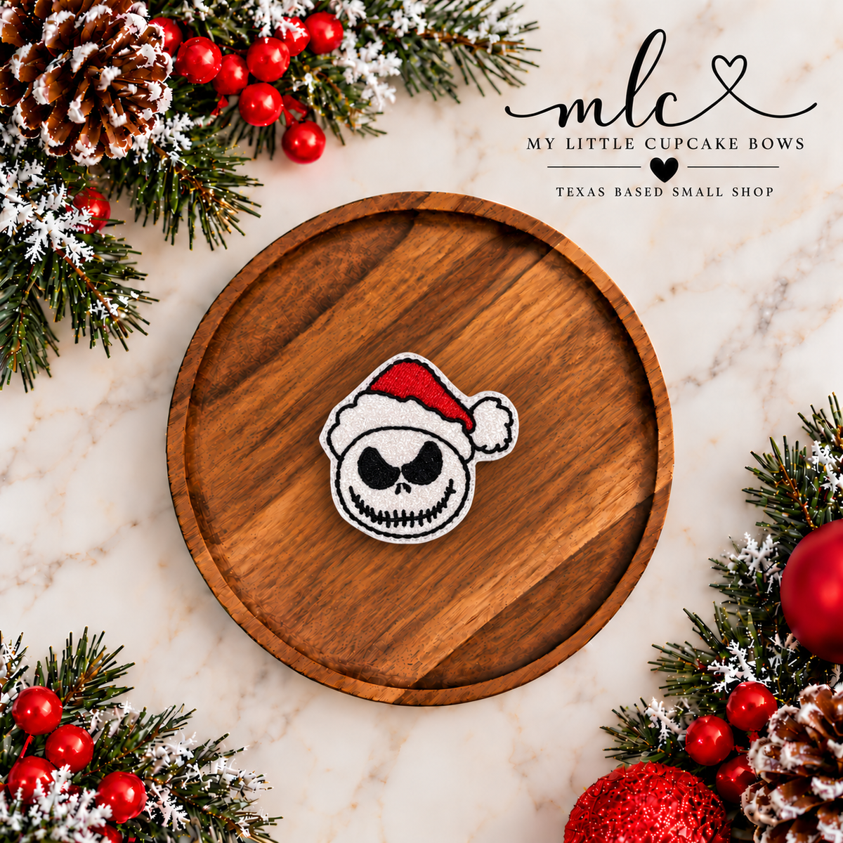 Jack Santa Feltie Clip