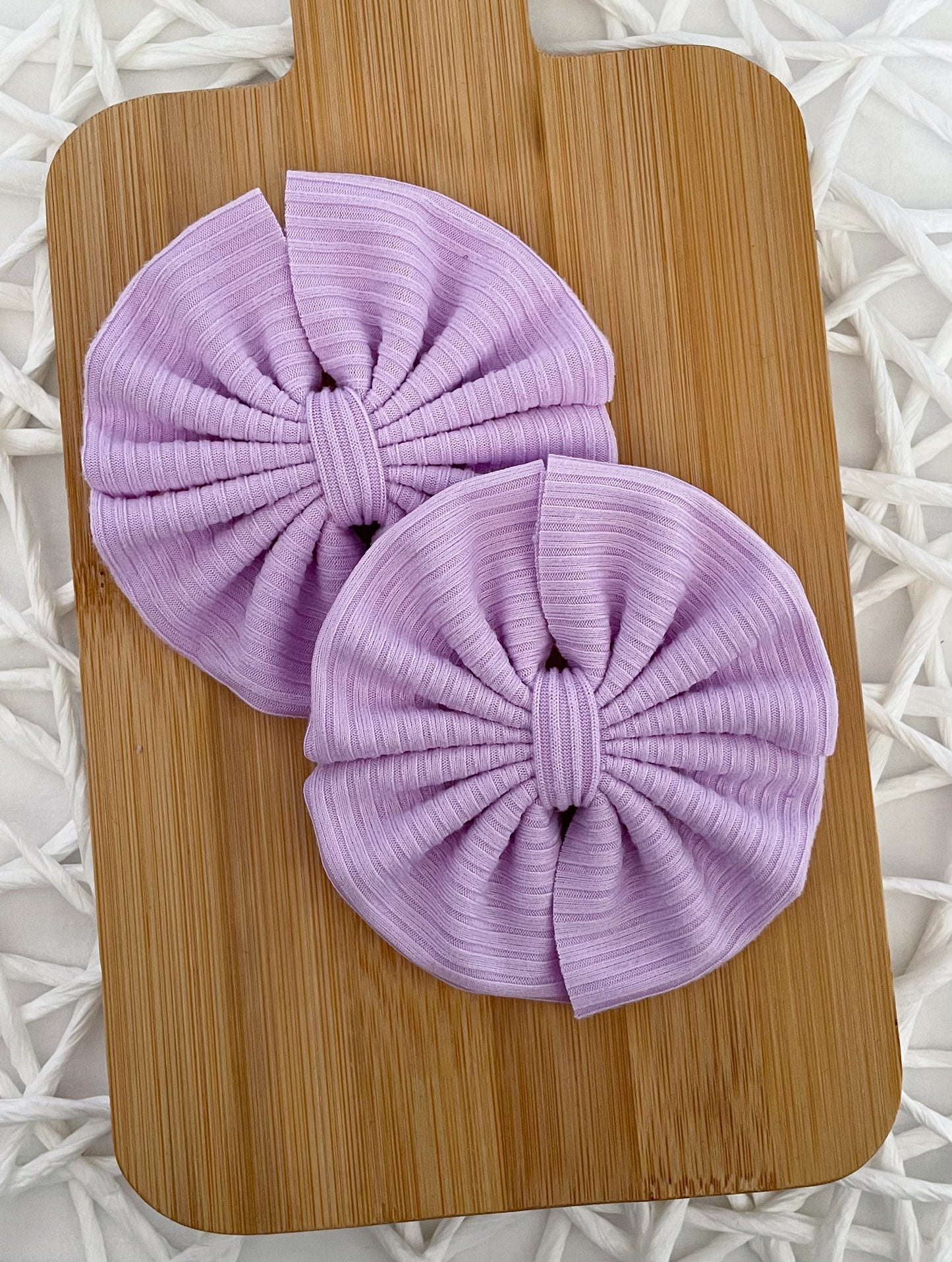 Lavender Ribbed Fabric