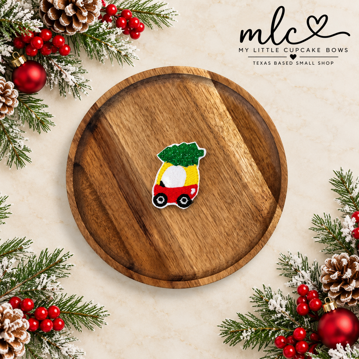 Cozy Coupe Christmas Tree Feltie Clip