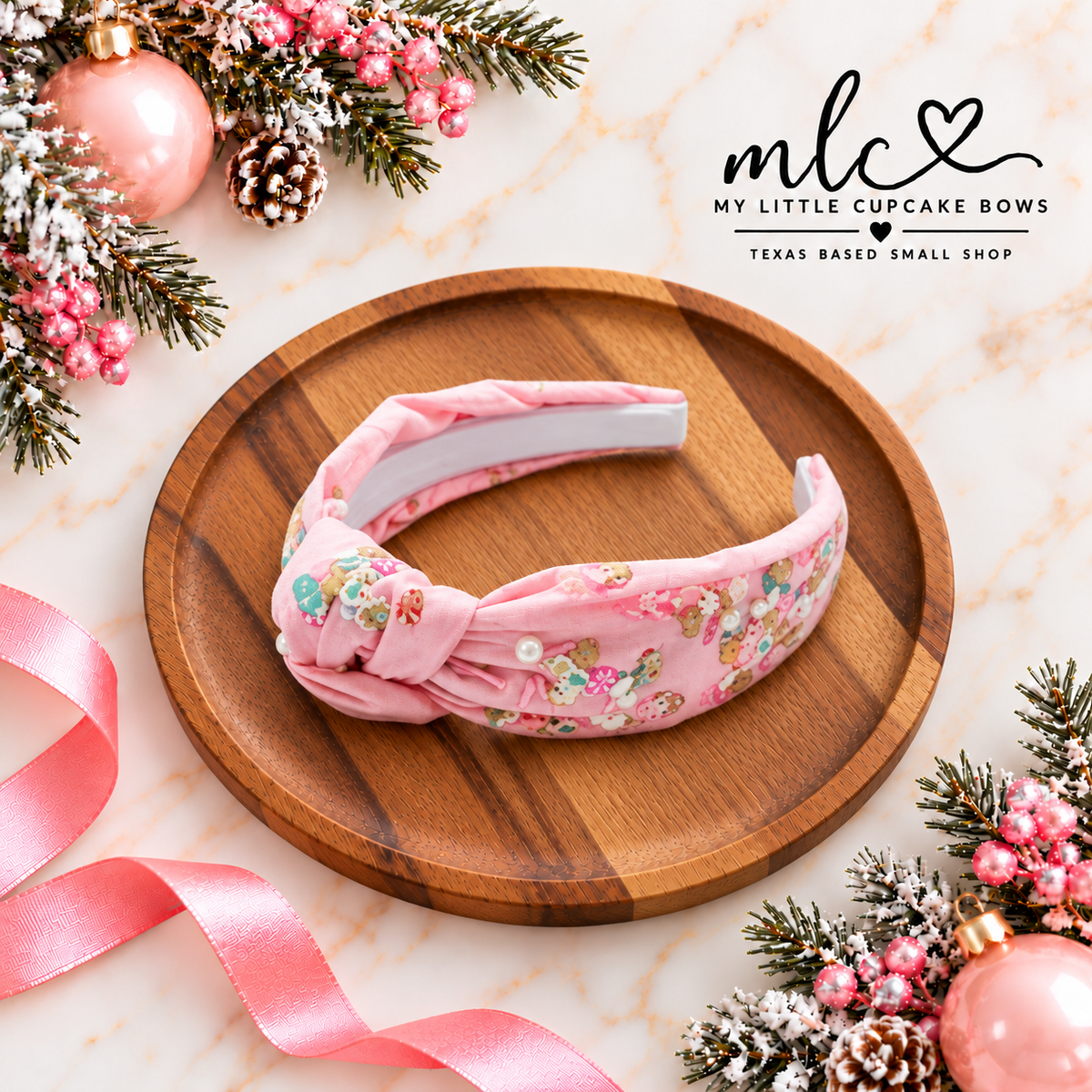Pinkmas Shaker Headband