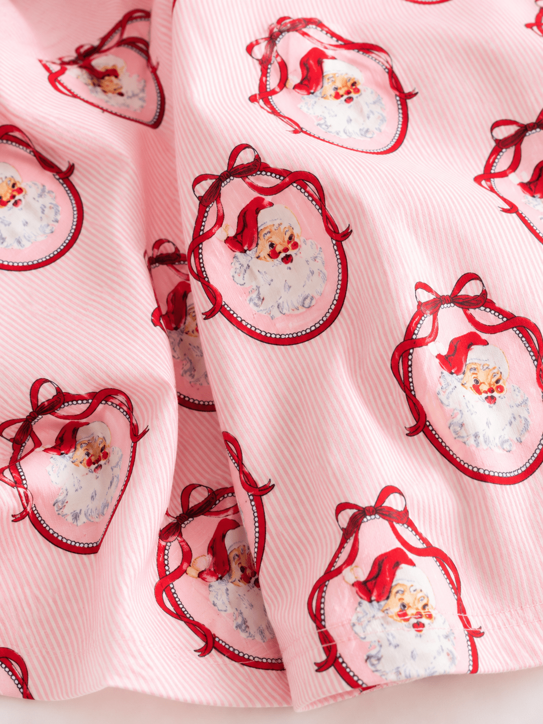 Vintage Santa Christmas Twirl Dress