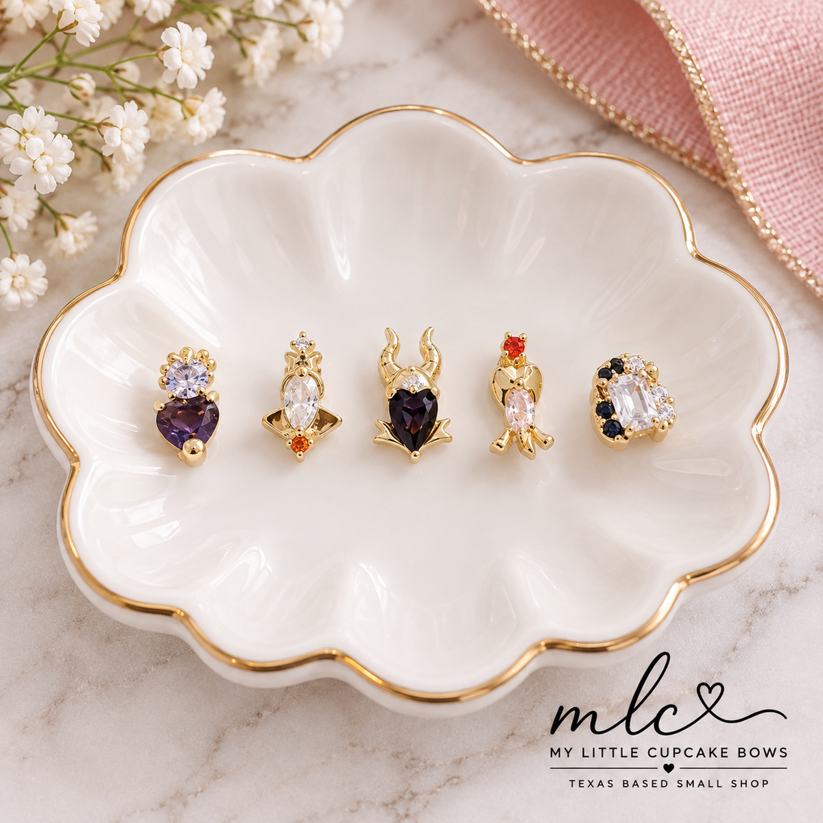 Mistress of Evil Mix & Match Earrings Set