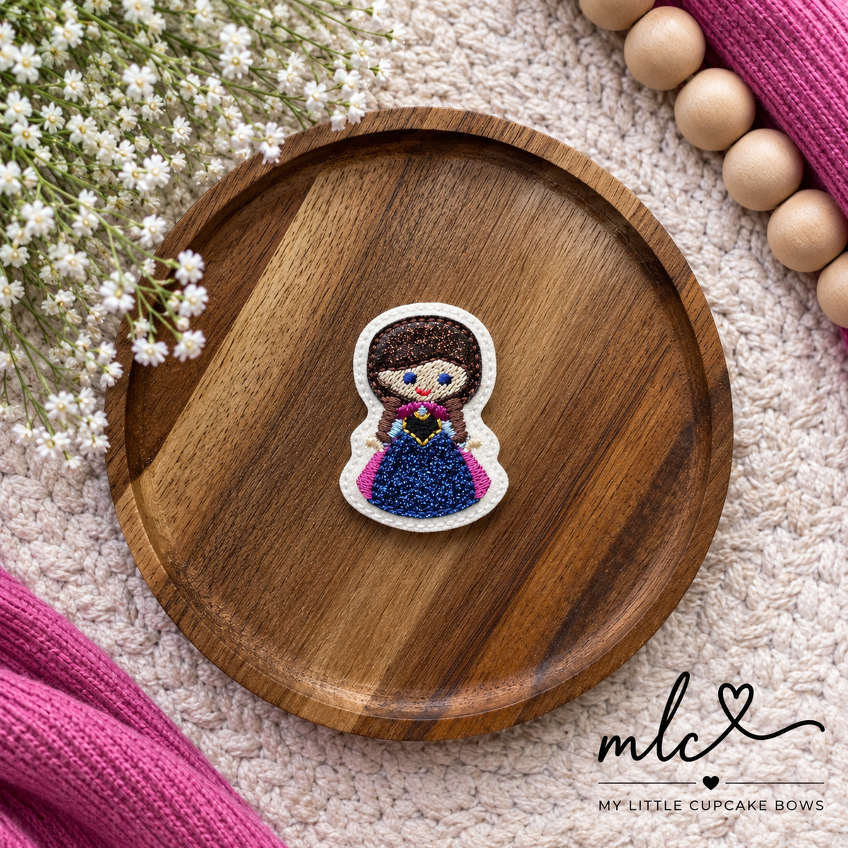 Princess Full Body Feltie Clips