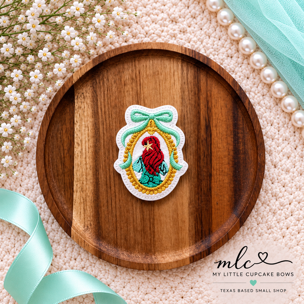 Princess Portraits Feltie Clip
