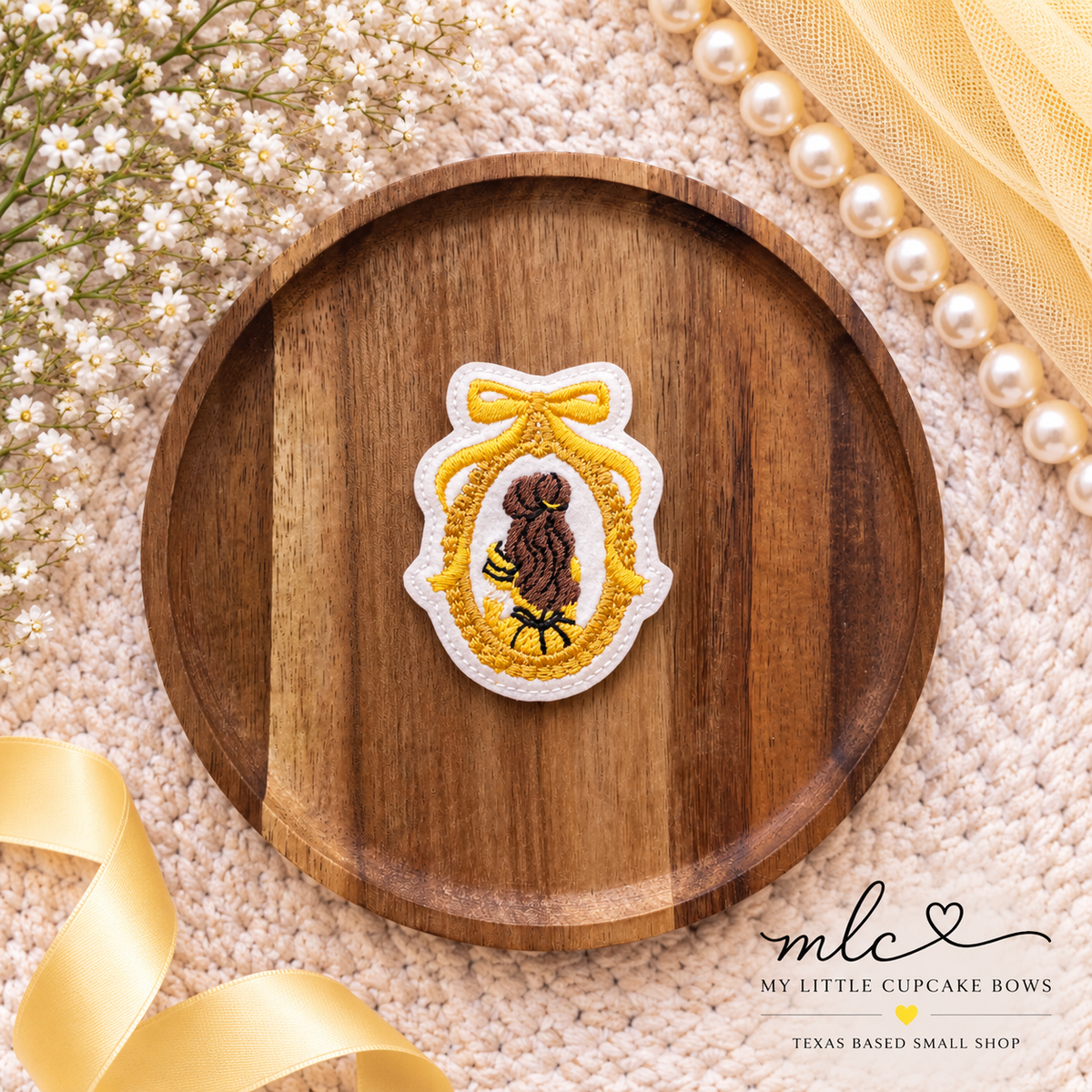 Princess Portraits Feltie Clip