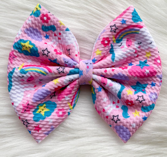 Fantasy World Fabric Bow