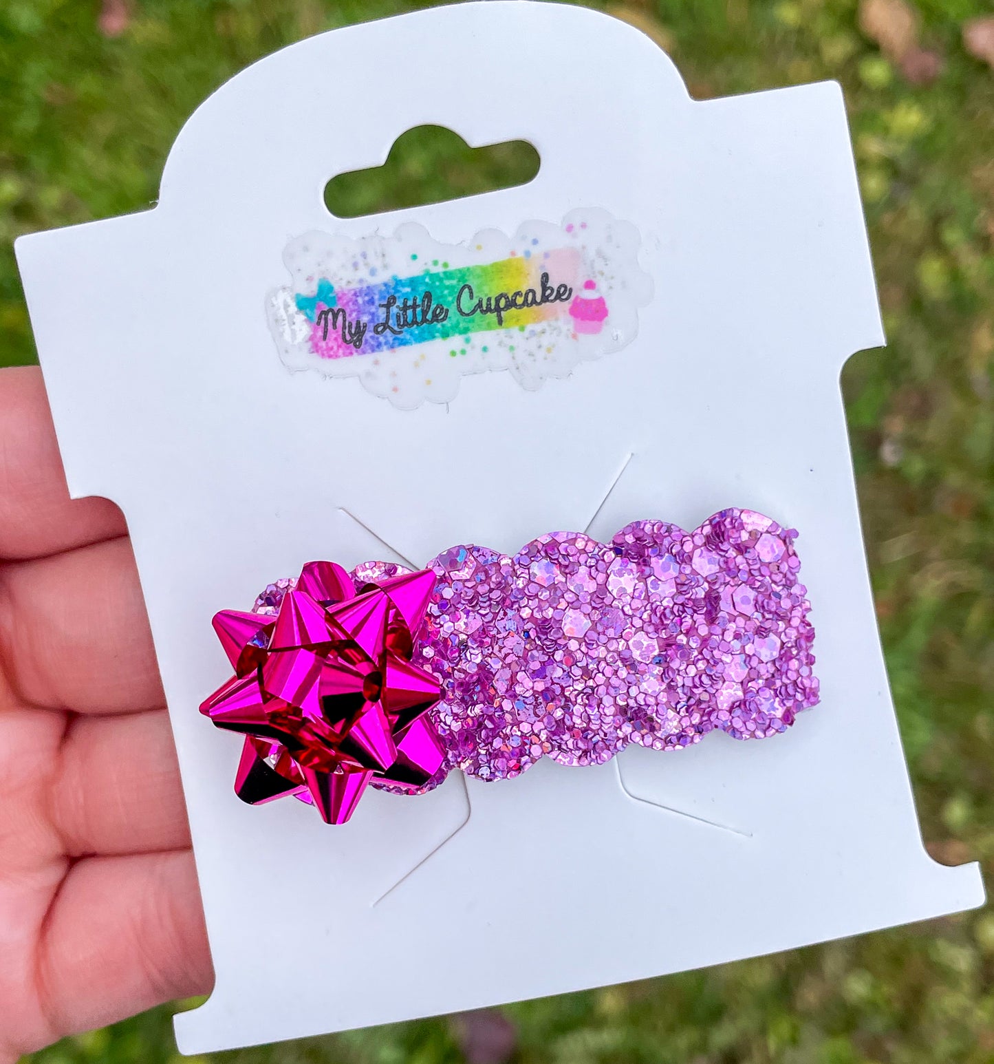 Gift Bow Snap Clips