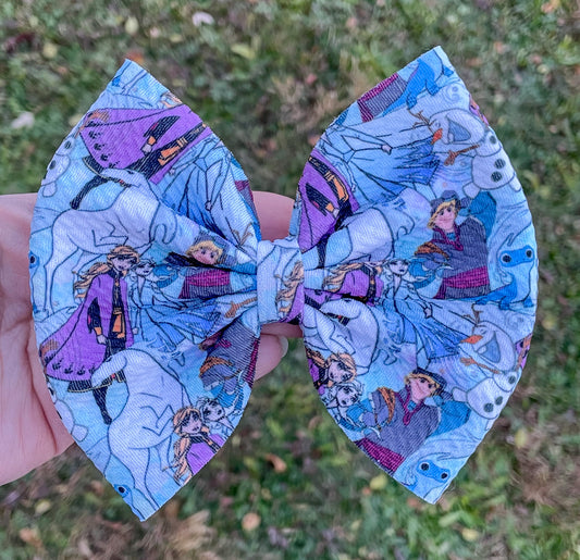 Frozen Fabric Bow