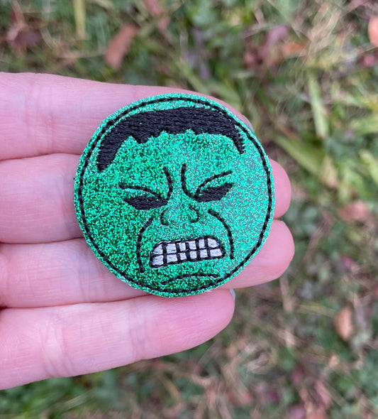 Hulk Feltie Clip