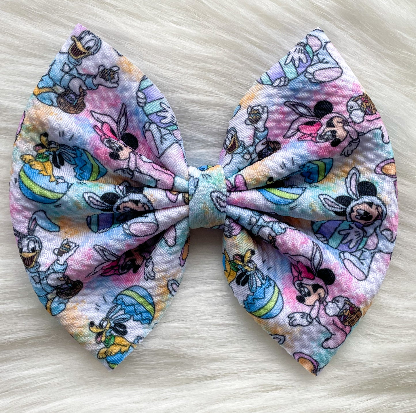 Mickey Easter Fabric Bow