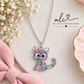 Sparkling Kitty Necklace