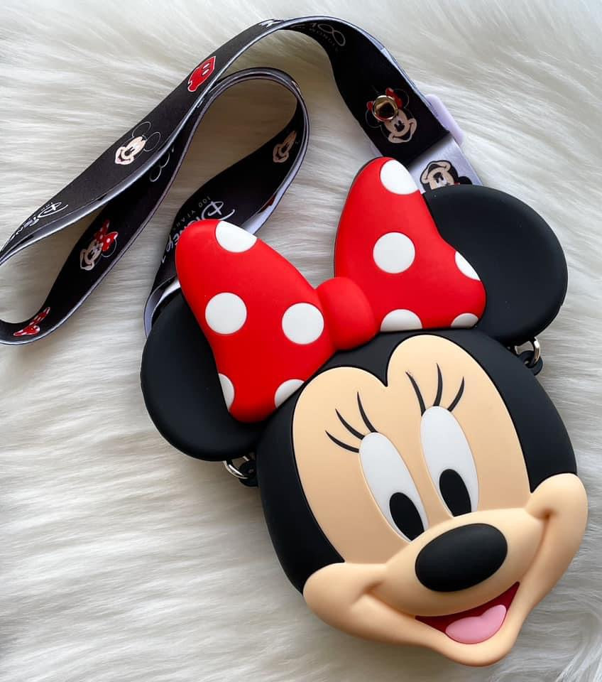 Large Minnie Head Purse