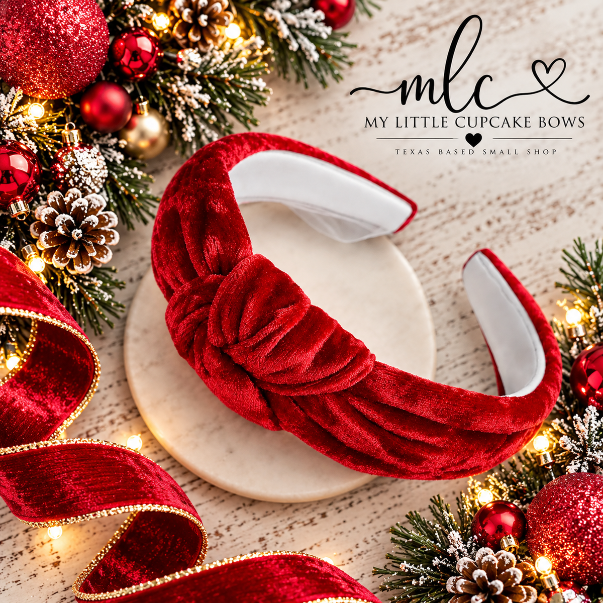 Red Velvet Headband