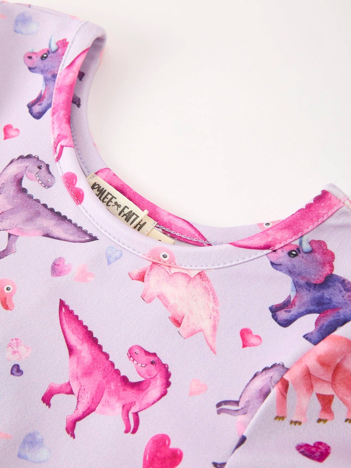 Dinosaur Heart Twirl Dress
