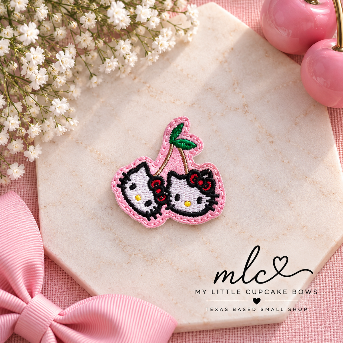 HK Cherry Feltie Clip