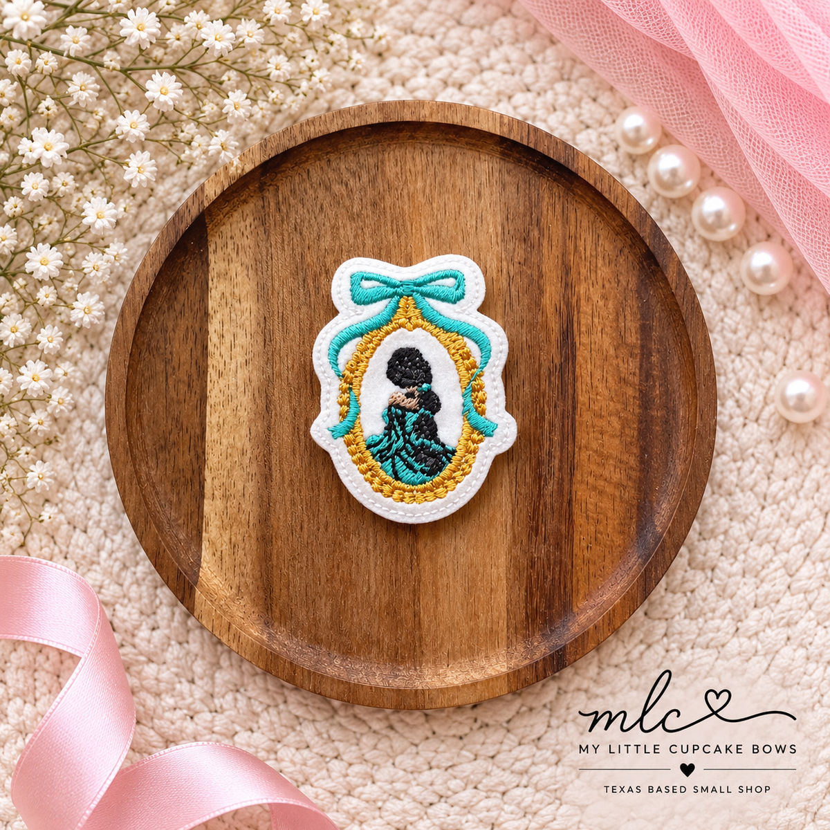 Princess Portraits Feltie Clip