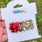 Gift Bow Snap Clips