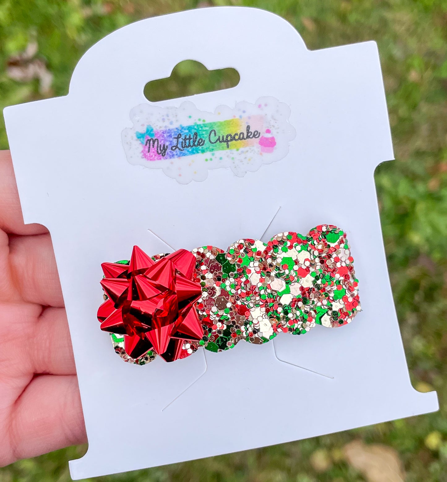 Gift Bow Snap Clips