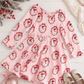 Vintage Santa Christmas Twirl Dress