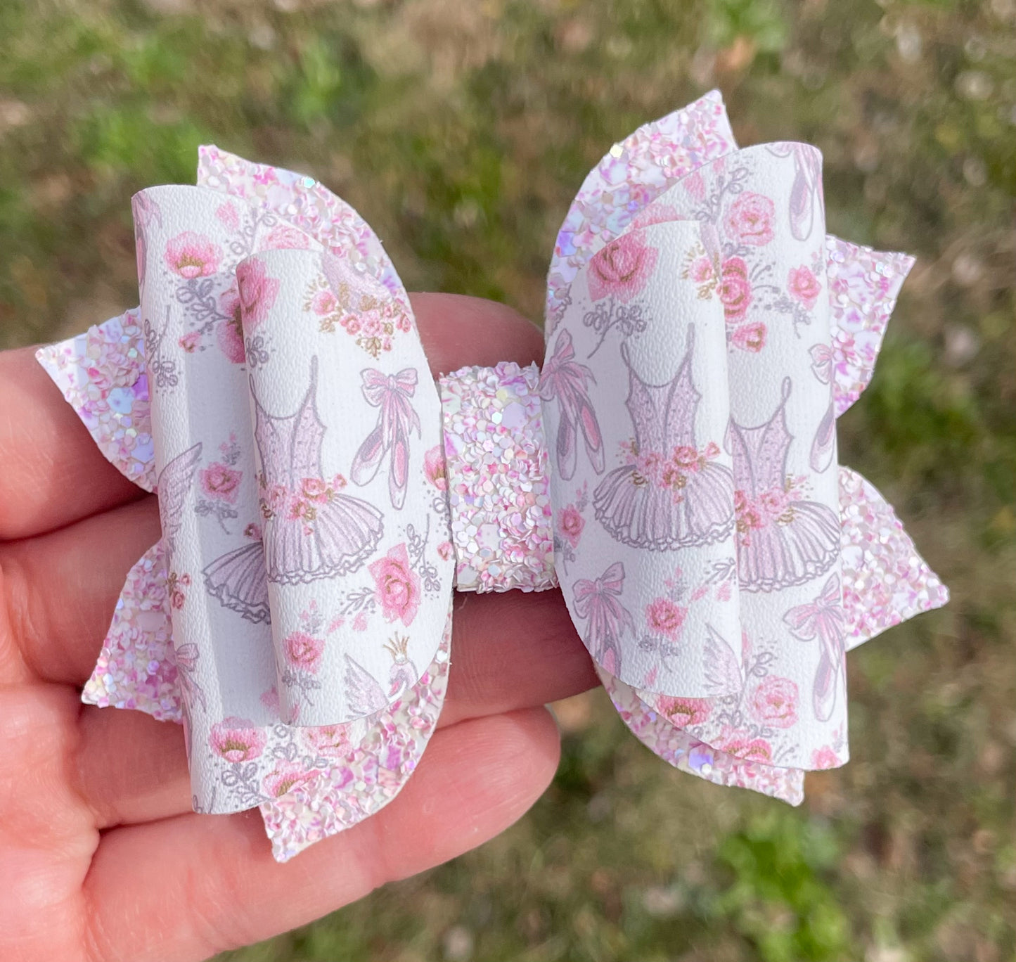 Dainty Dance Tutus 3.5in Jasmine Bow