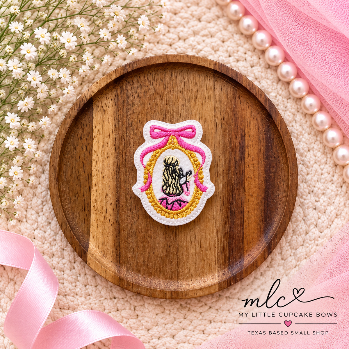 Princess Portraits Feltie Clip