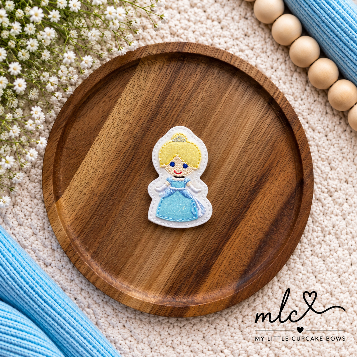 Princess Full Body Feltie Clips